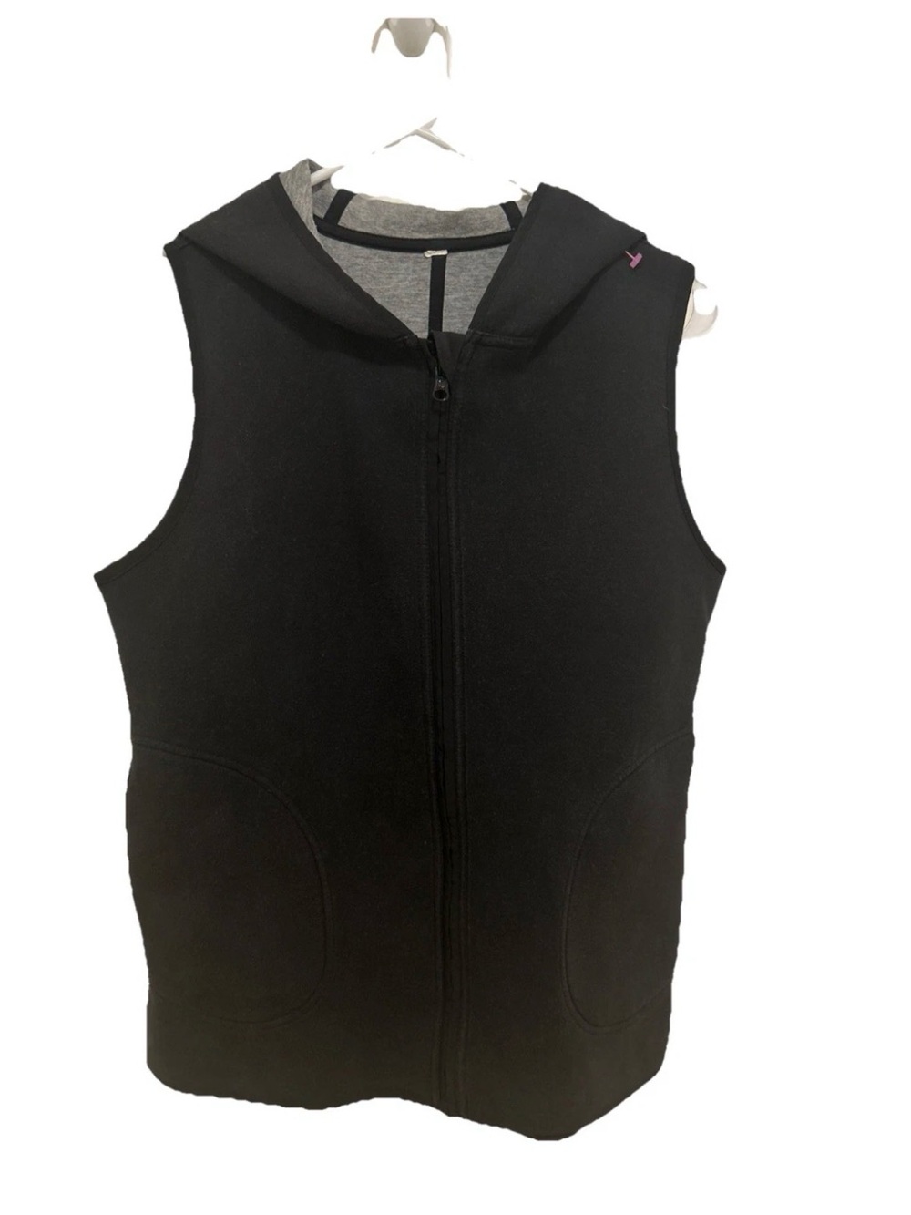 Lululemon Insculpt Sleeveless Zip Hoodie Vest Size 8